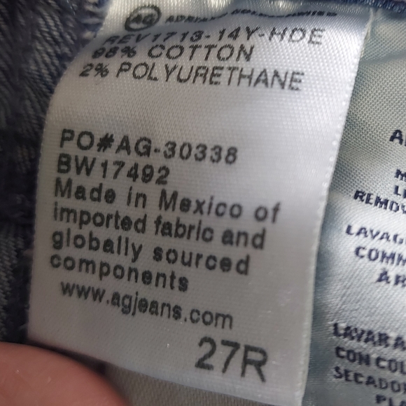 AG Jodi Mid-Rise Side-Slit Jeans - Picture 12 of 13